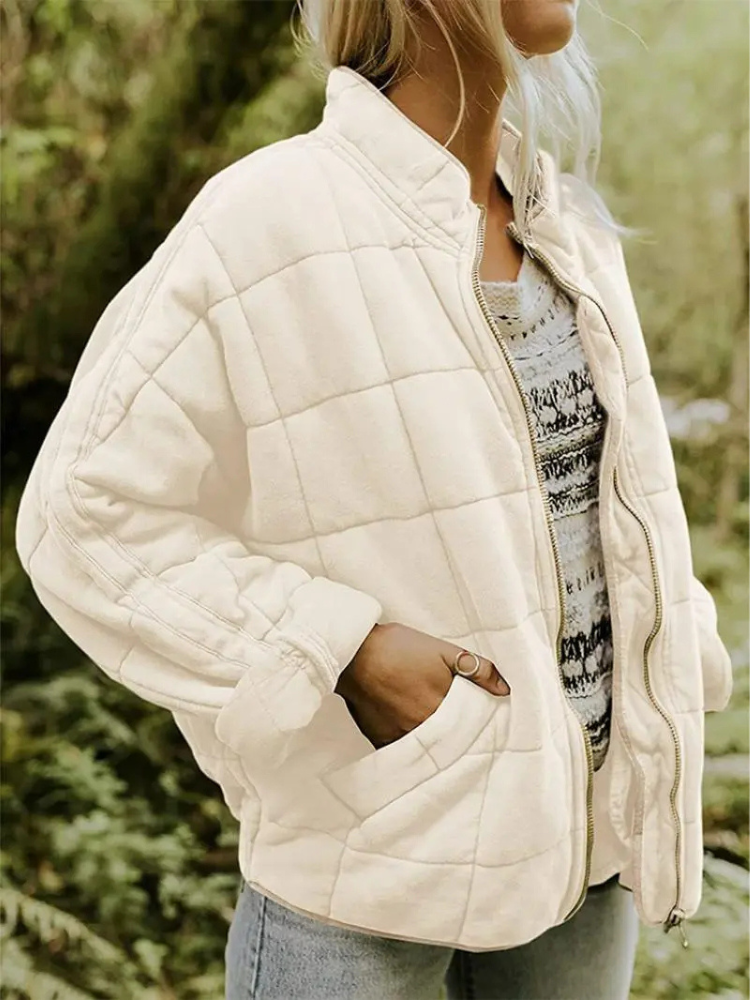 Übergangs-Pufferjacke Damen | Oversize