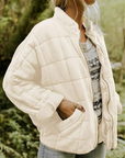 Übergangs-Pufferjacke Damen | Oversize