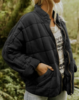 Übergangs-Pufferjacke Damen | Oversize