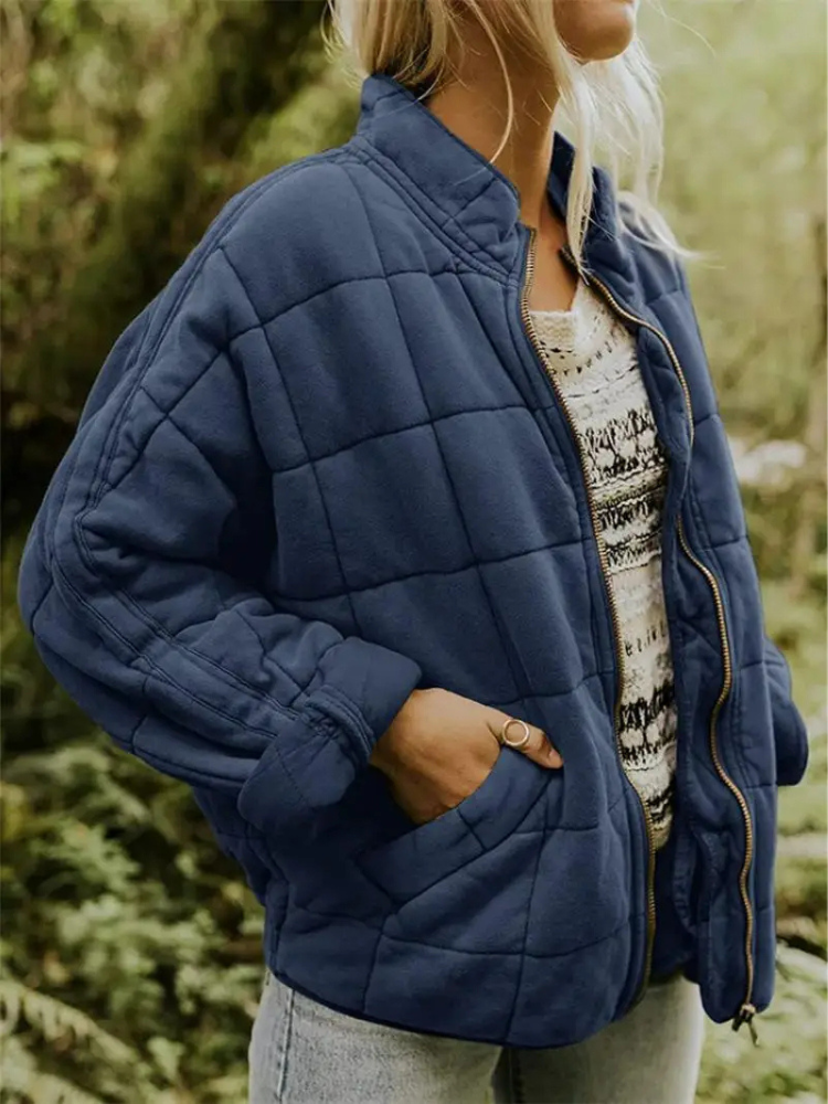 Übergangs-Pufferjacke Damen | Oversize