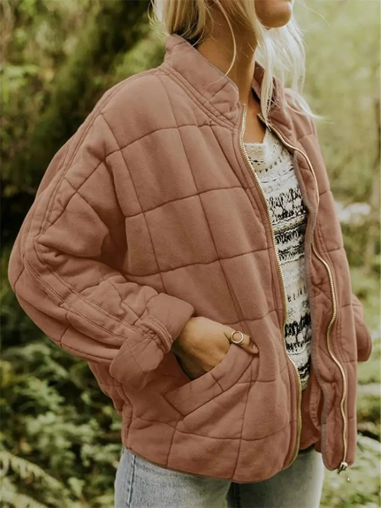 Übergangs-Pufferjacke Damen | Oversize