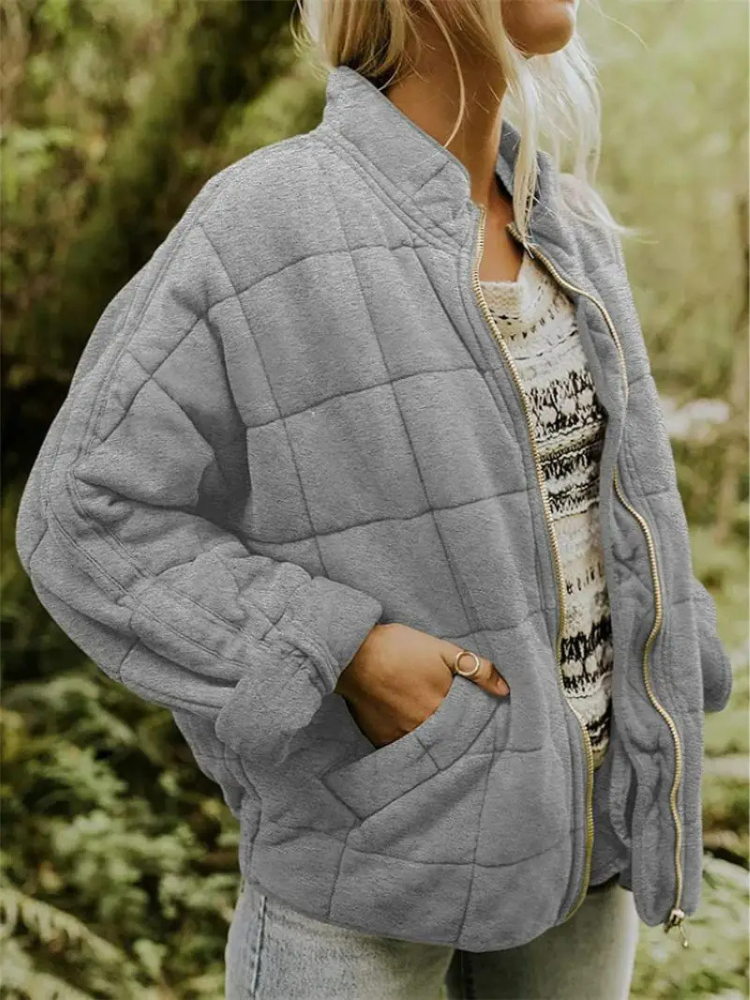 Übergangs-Pufferjacke Damen | Oversize