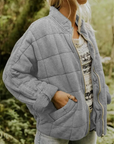 Übergangs-Pufferjacke Damen | Oversize
