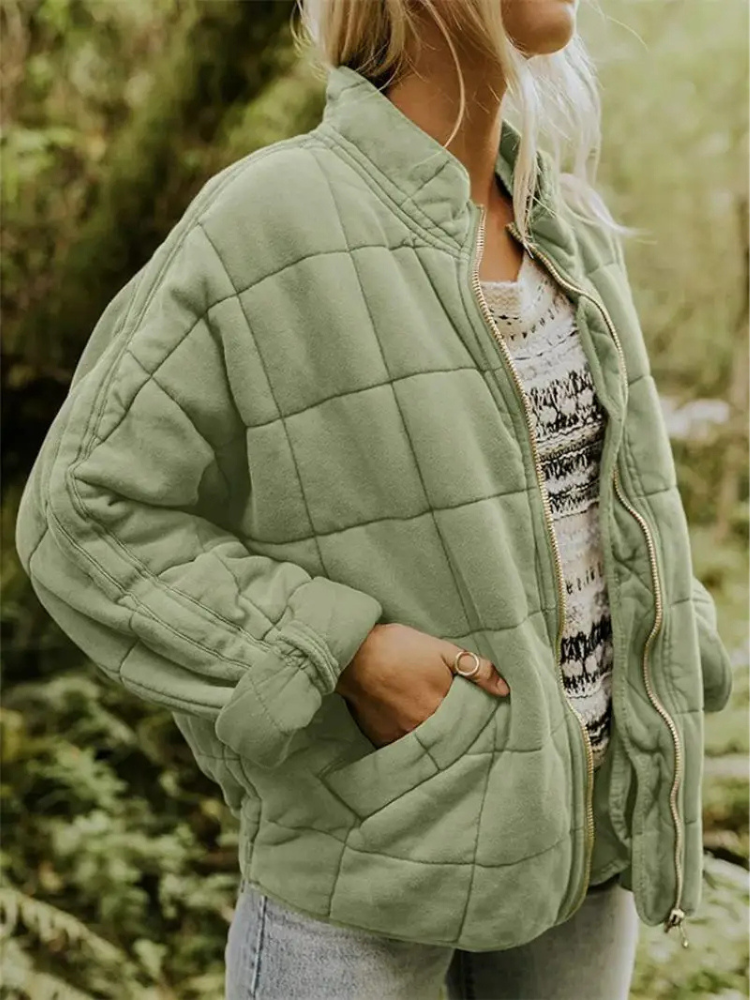 Übergangs-Pufferjacke Damen | Oversize
