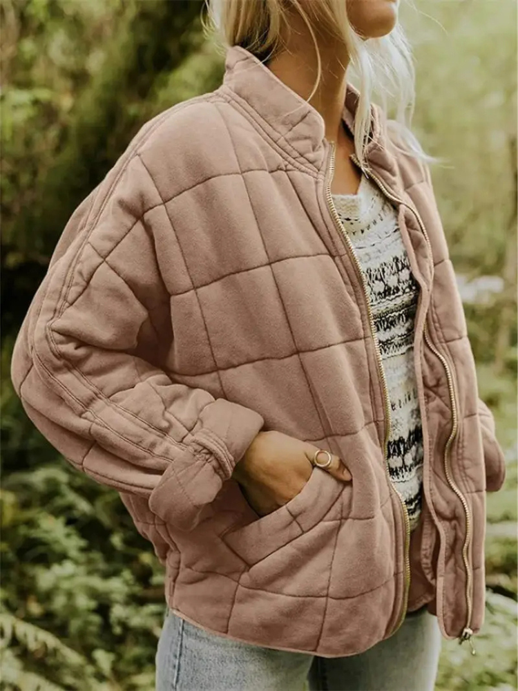 Übergangs-Pufferjacke Damen | Oversize