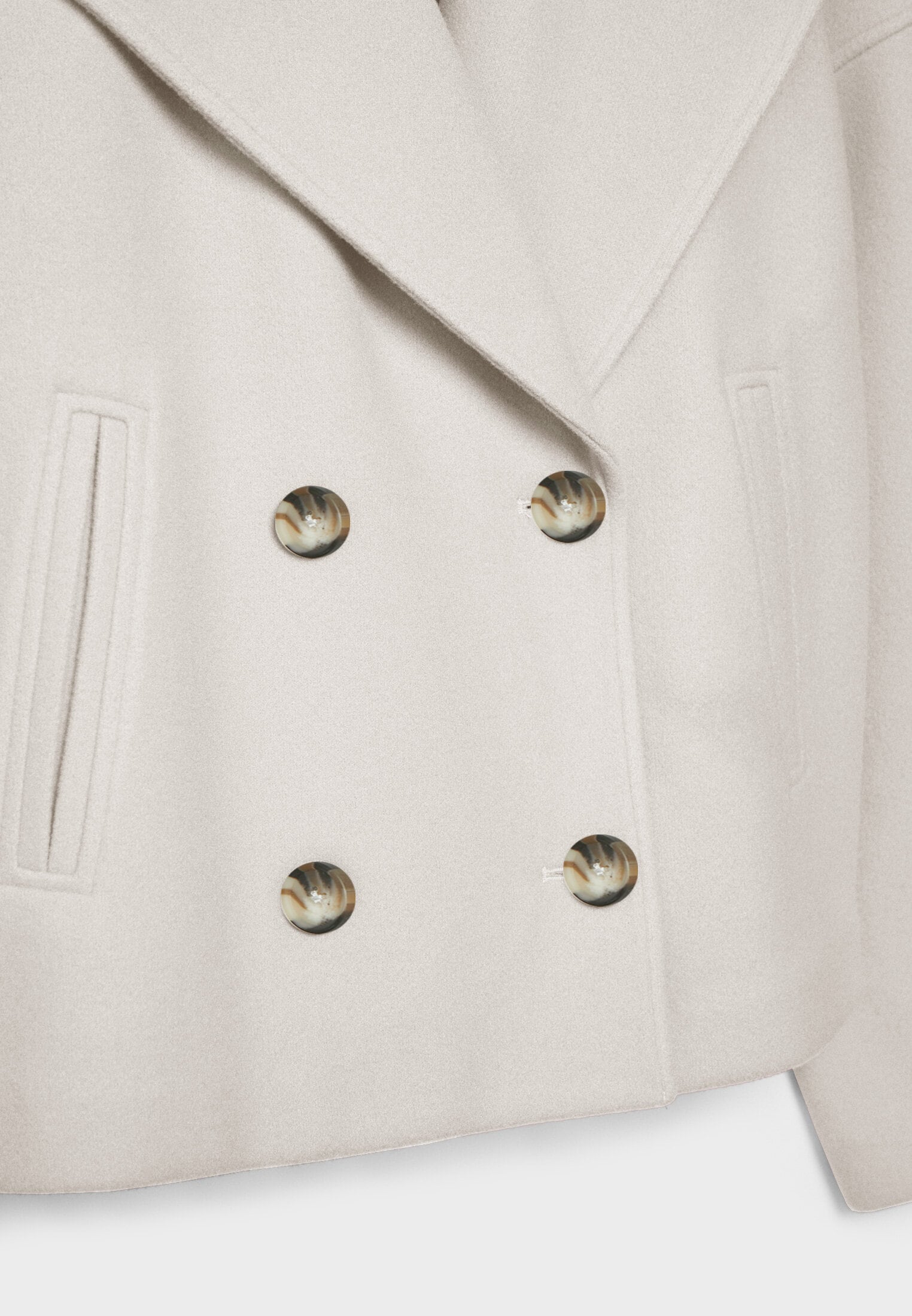 Übergangsjacke Damen Kurz | Reverskragen