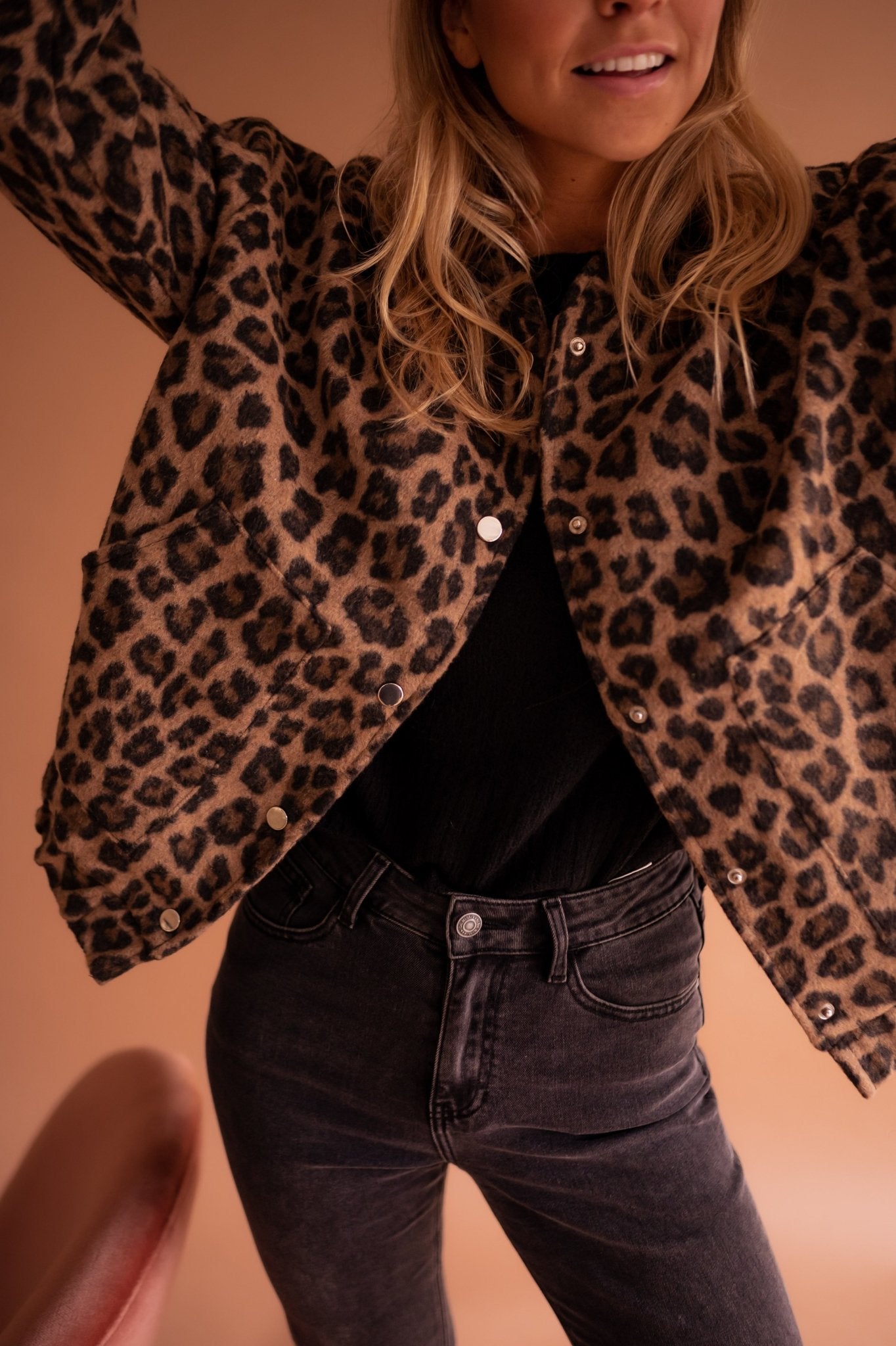 Übergangsjacke Damen Leopardenmuster | Trend