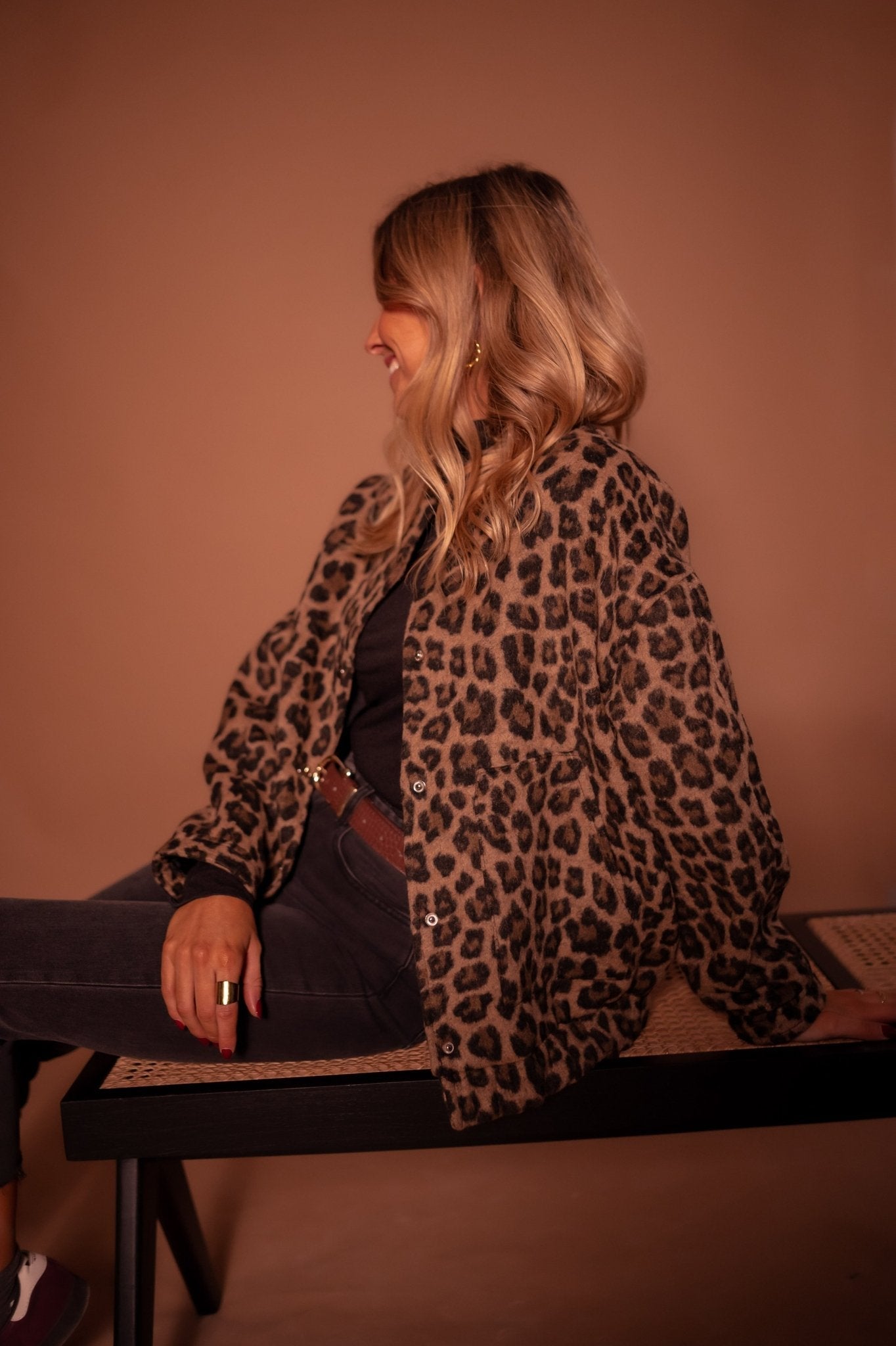 Übergangsjacke Damen Leopardenmuster | Trend
