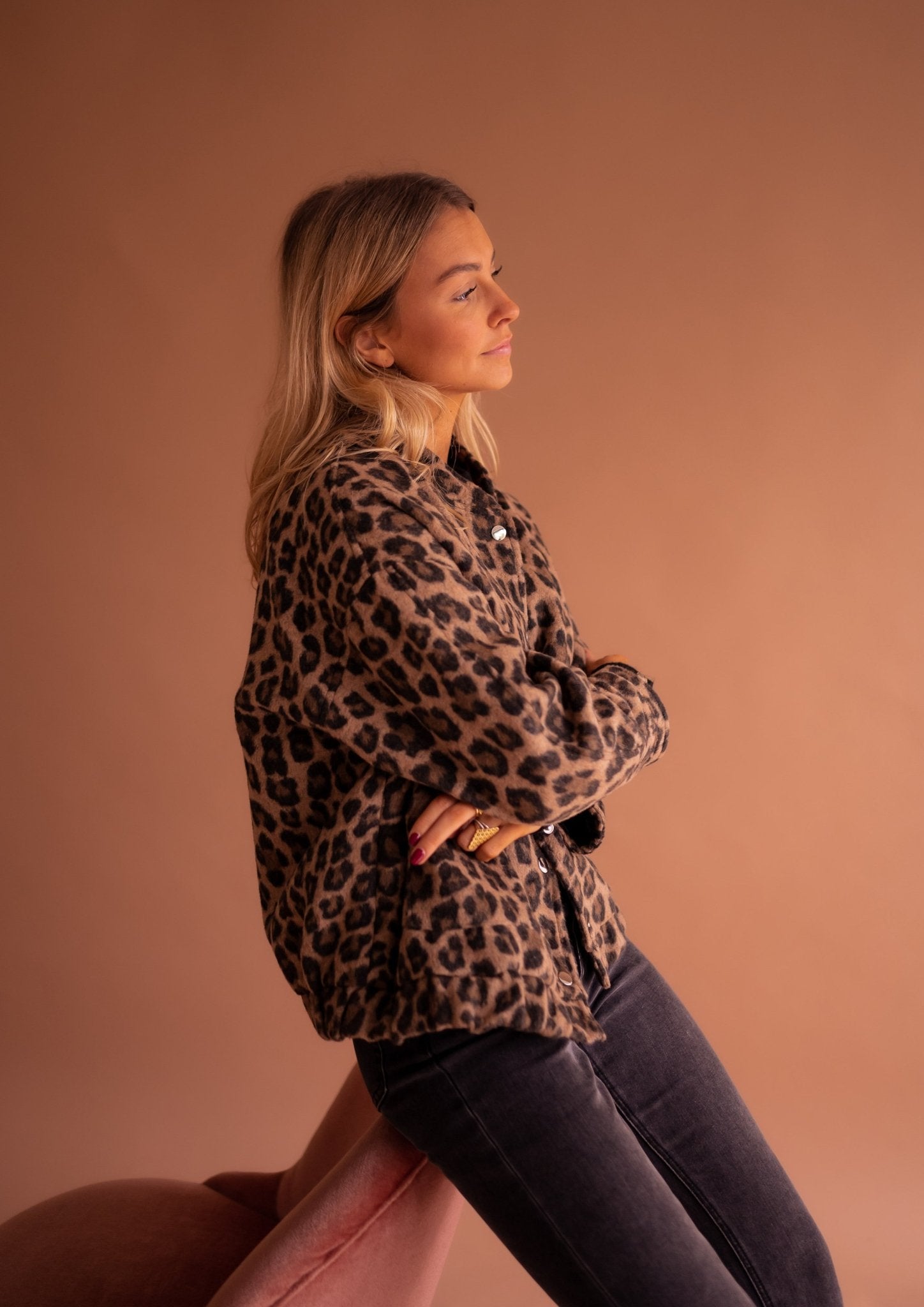 Übergangsjacke Damen Leopardenmuster | Trend
