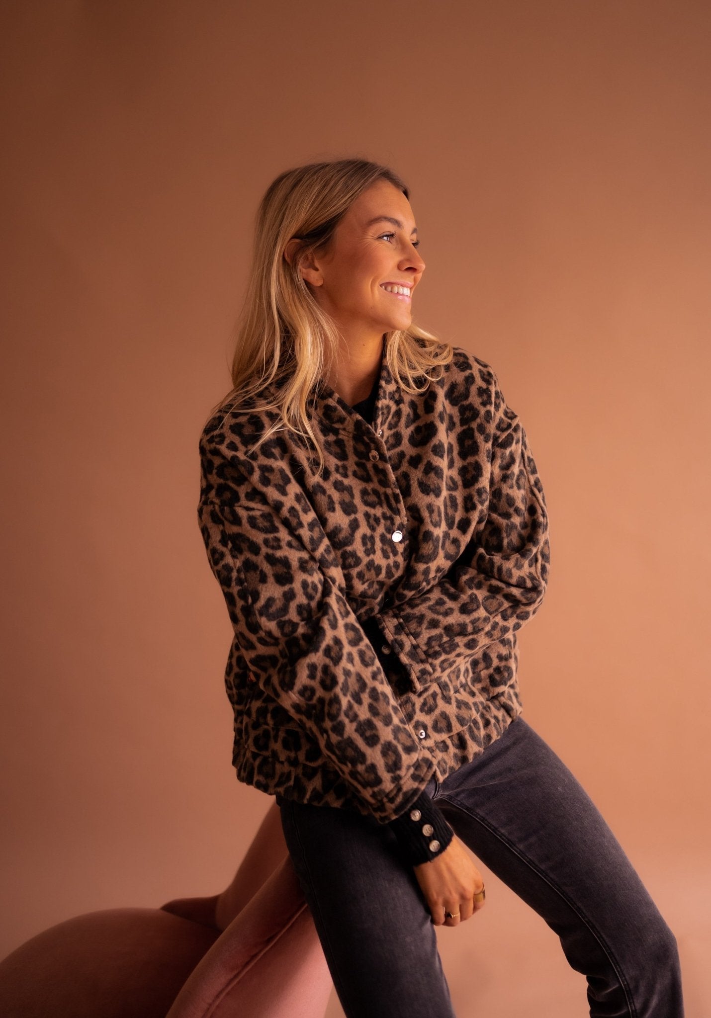 Übergangsjacke Damen Leopardenmuster | Trend