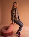Übergangsjacke Damen Leopardenmuster | Trend