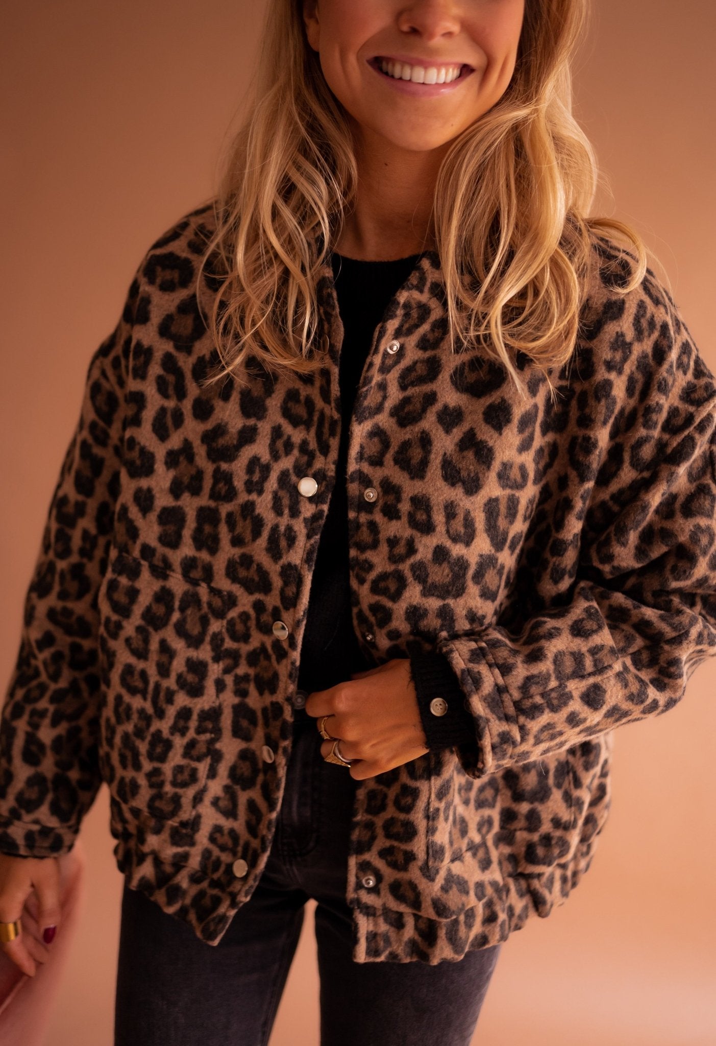 Übergangsjacke Damen Leopardenmuster | Trend