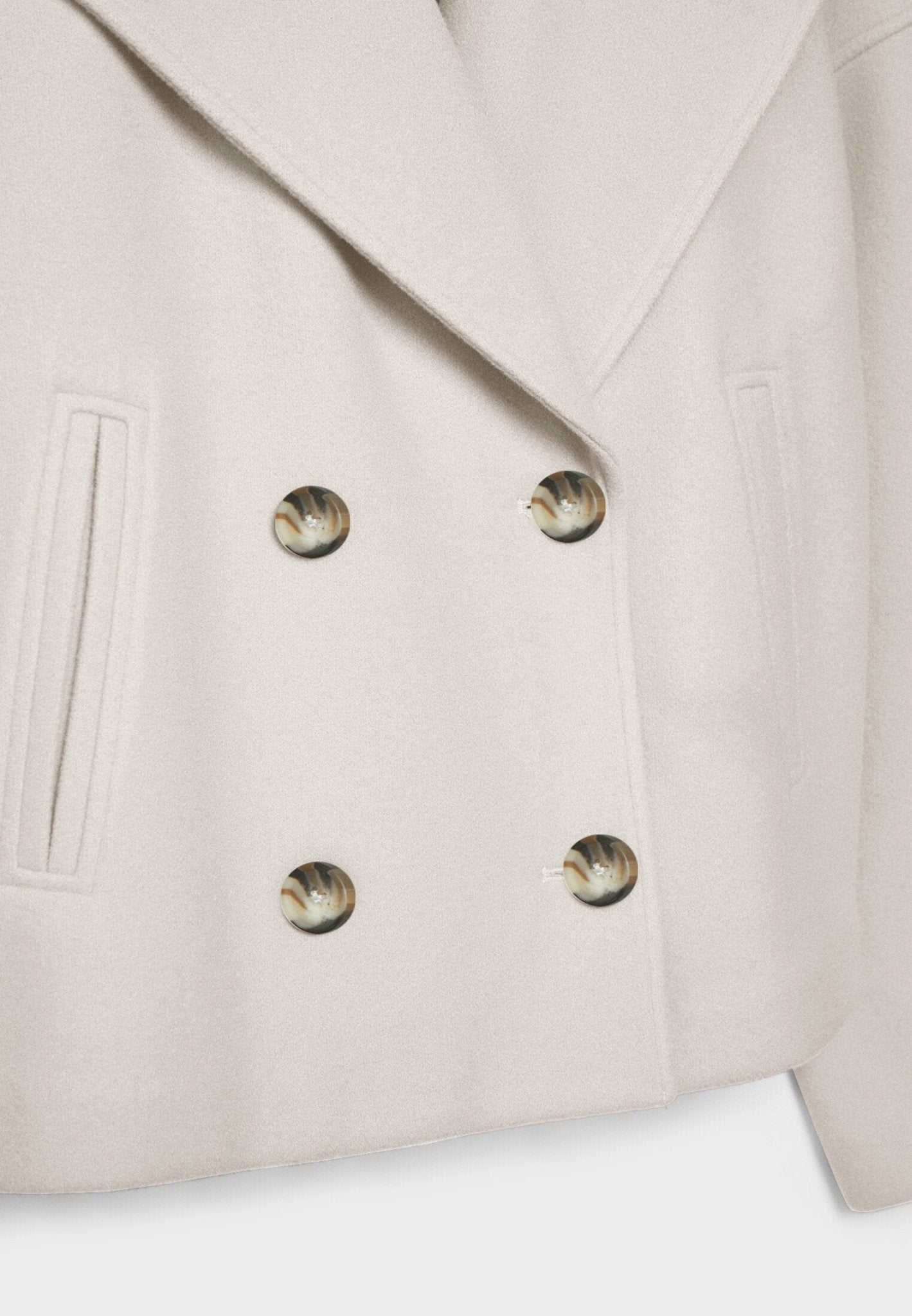 Übergangsjacke Damen Zweireihig | Kurze Jacke Modern