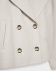 Übergangsjacke Damen Zweireihig | Kurze Jacke Modern
