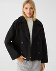 Übergangsjacke Damen Zweireihig | Kurze Jacke Modern