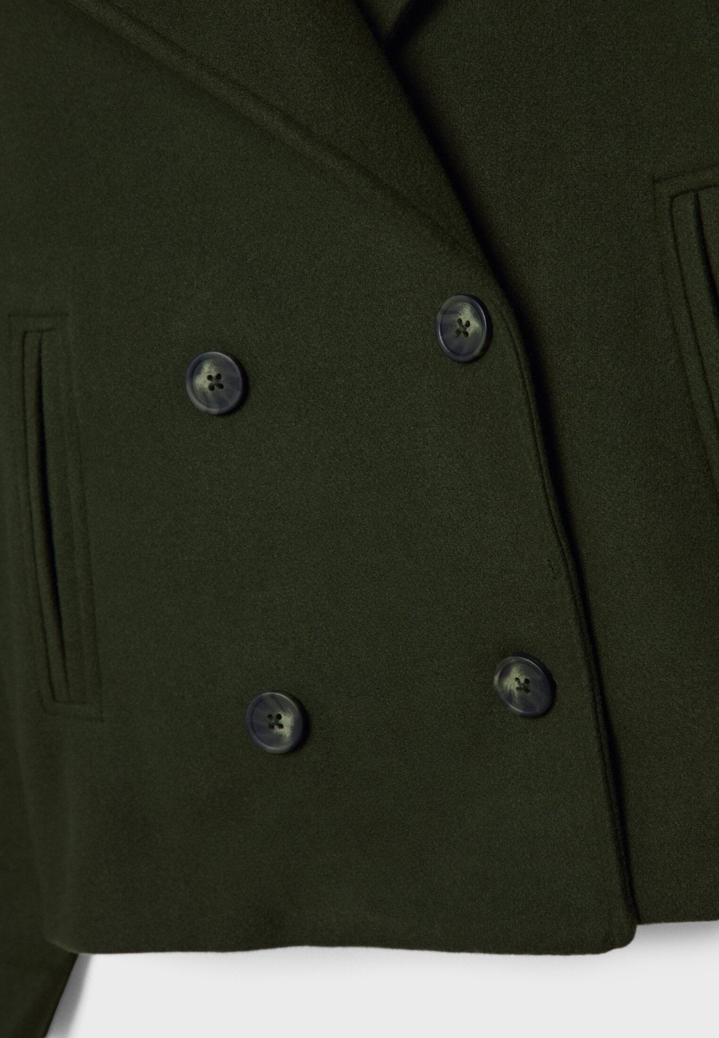 Übergangsjacke Damen Zweireihig | Kurze Jacke Modern