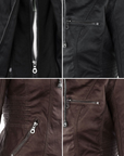 Übergangsjacke Damen mit Kapuze | Taillierte Jacke Reißverschluss