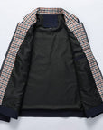 Übergangsjacke Herren Stehkragen | Jacke mit Reißverschluss