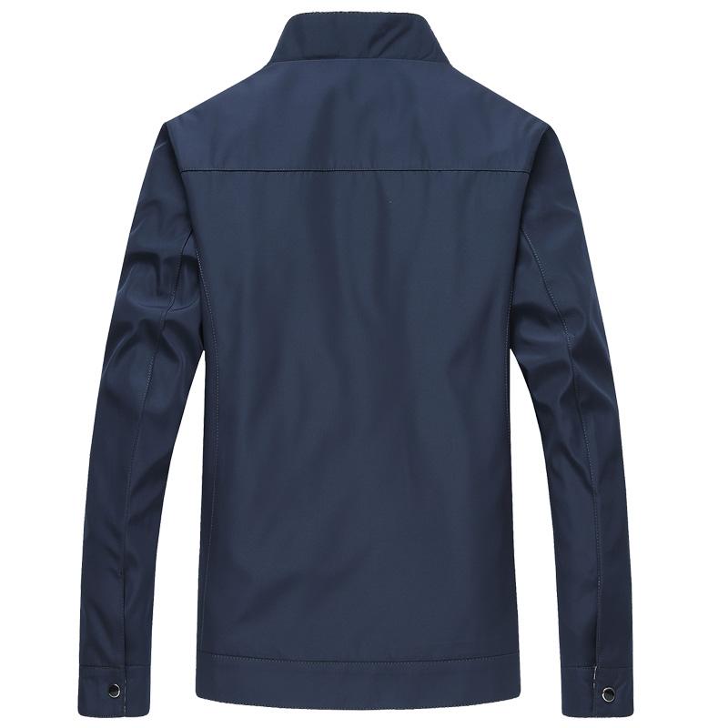 Übergangsjacke Herren Stehkragen | Jacke mit Reißverschluss