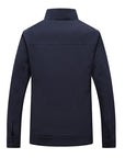 Übergangsjacke Herren Stehkragen | Jacke mit Reißverschluss