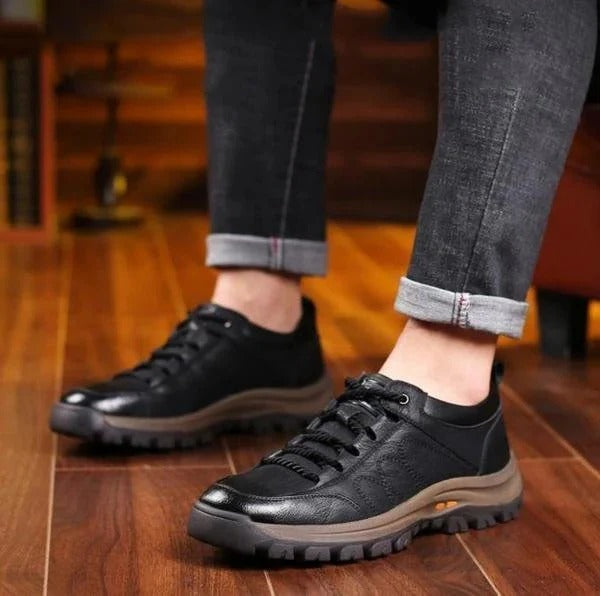 Wanderschuhe Herren | Rundspitze mit Schnürung