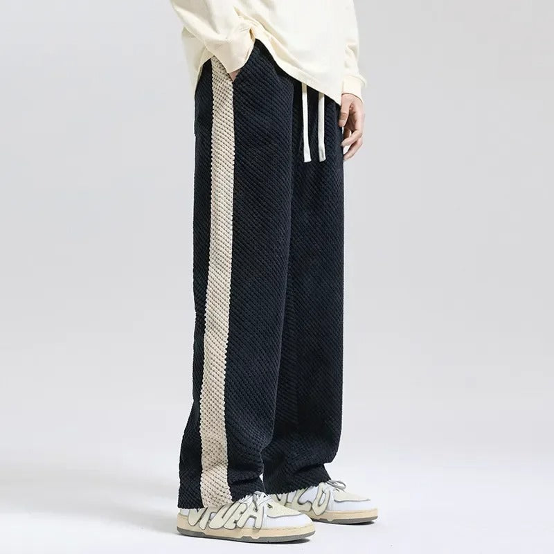 Weite Hose Herren | Jogginghose mit Kordelzug und lockerer Passform