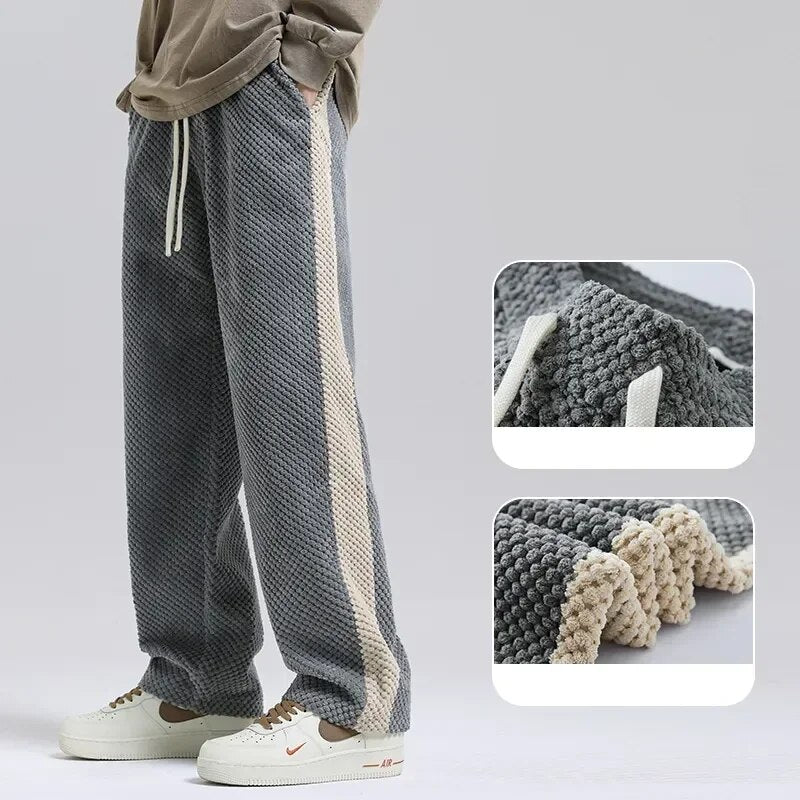 Weite Hose Herren | Jogginghose mit Kordelzug und lockerer Passform