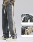 Weite Hose Herren | Jogginghose mit Kordelzug und lockerer Passform