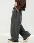 Weite Hose Herren | Stoffhose mit Falten und lockerer Passform