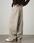 Weite Hose Herren | Stoffhose mit Falten und lockerer Passform