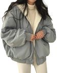 Wendebomberjacke Damen | Gefütterte Übergangsjacke