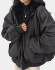 Wendebomberjacke Damen | Gefütterte Übergangsjacke
